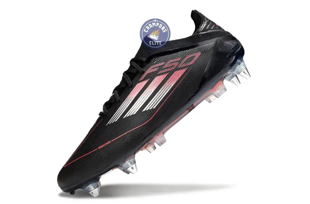 F50 Elite SG Stealth Victory - Noir/Argenté/Lucid Red - Image 4