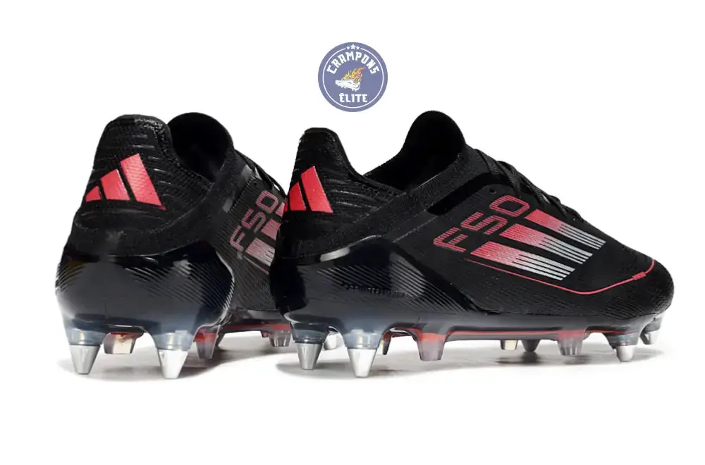 F50 Elite SG Stealth Victory - Noir/Argenté/Lucid Red - Image 6