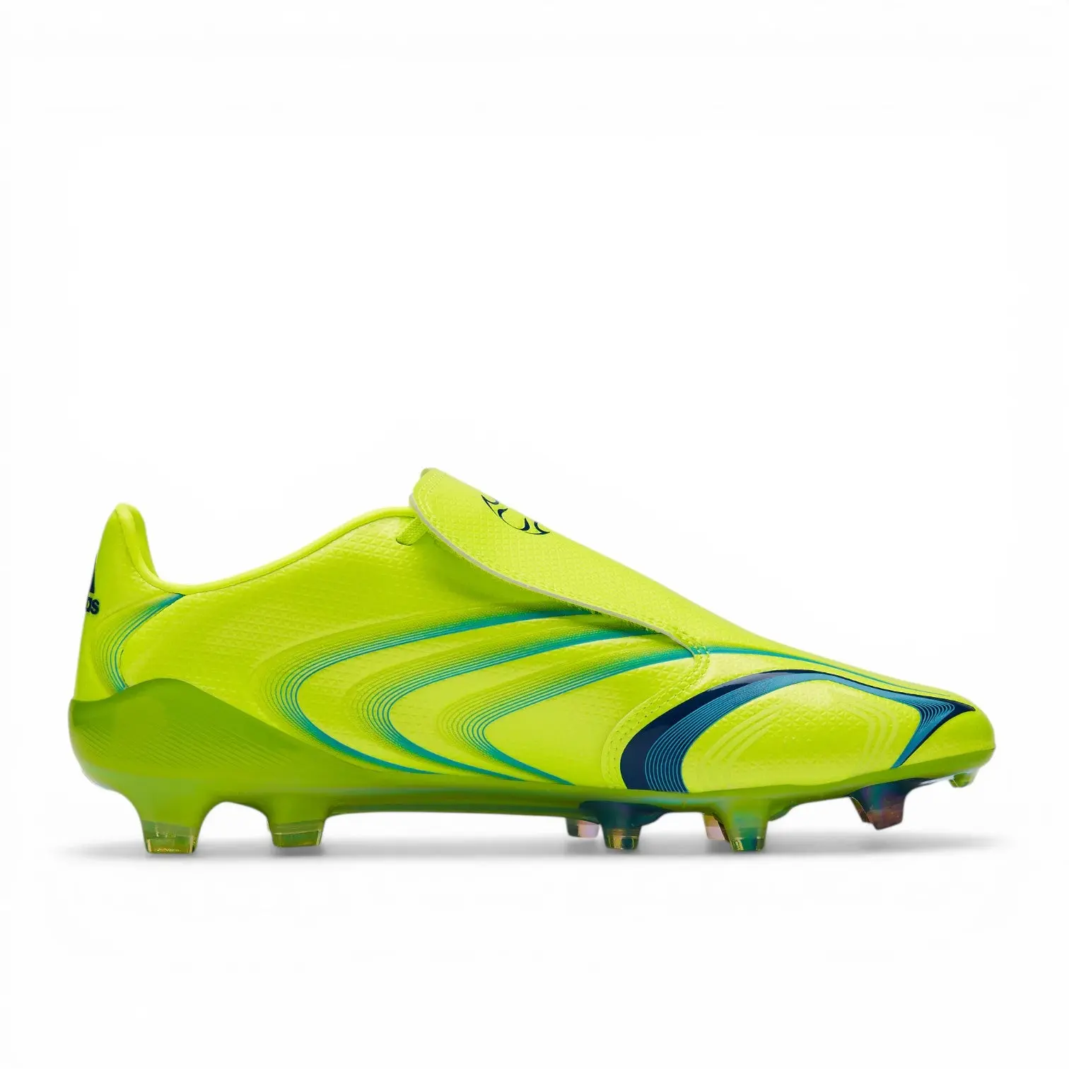 Adidas F50 Elite x Tunit FG - Citron/Bleu Royal/Aquamarine - Image 3