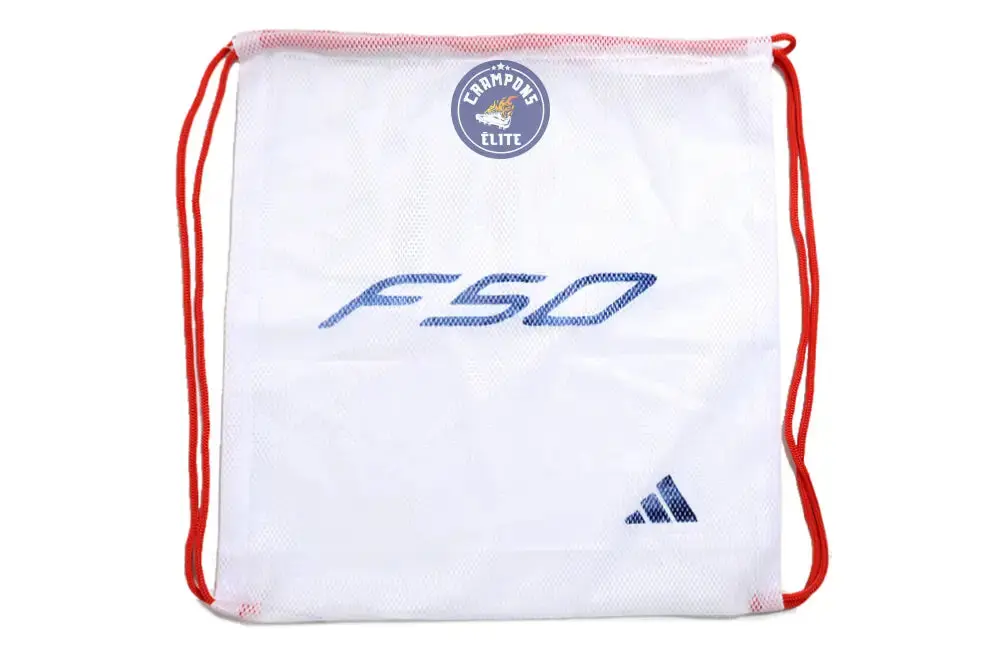F50 Elitee Lacets FG - Blanc/Orange/Bleu - Image 7