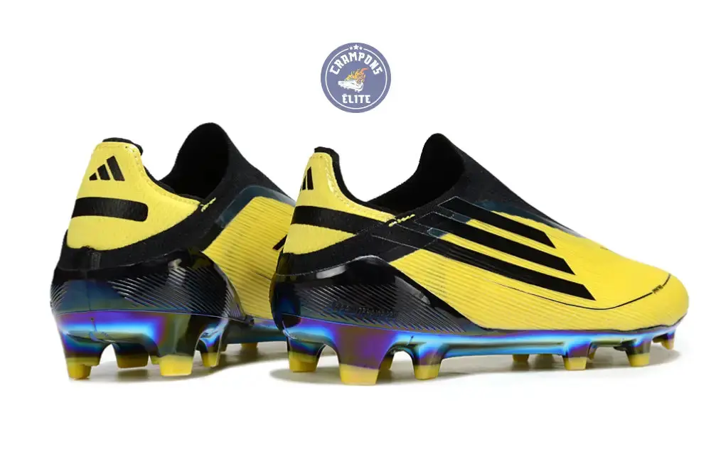 F50 Laceless Elite Adizero 2010 FG Remake - Jaune/Noir ÉDITION LIMITÉE - Image 6