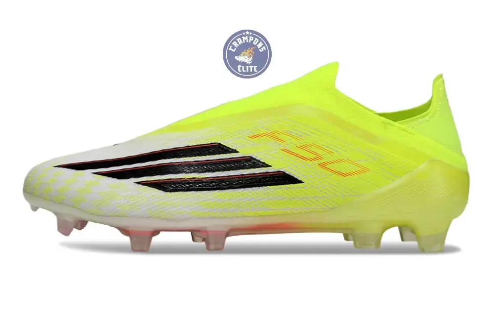 Adidas F50 Laceless Elite FG Born For Goals - Jaune/Noir/Rouge - Image 4