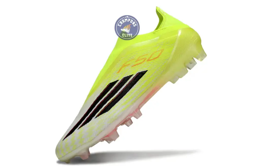 Adidas F50 Laceless Elite FG Born For Goals - Jaune/Noir/Rouge - Image 5