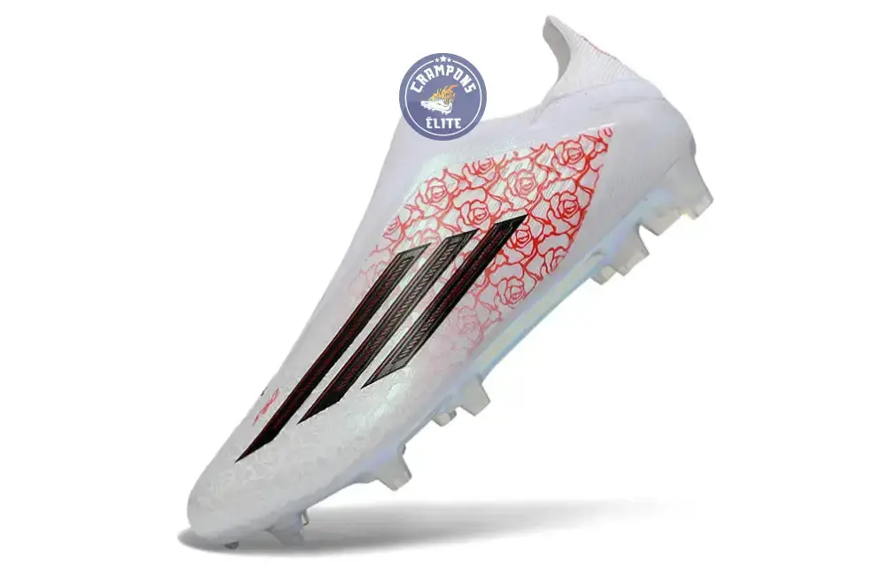Adidas F50 Laceless Elite FG Lamine Yamal Heartbreaker - Blanc/Rose - Image 6