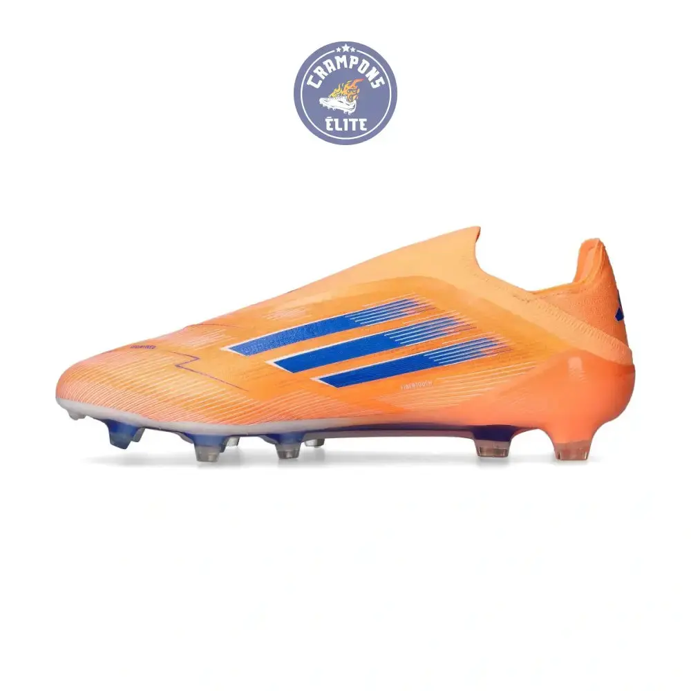 F50 Laceless Elite FG Coral Blaze - Orange/Bleu - Image 3