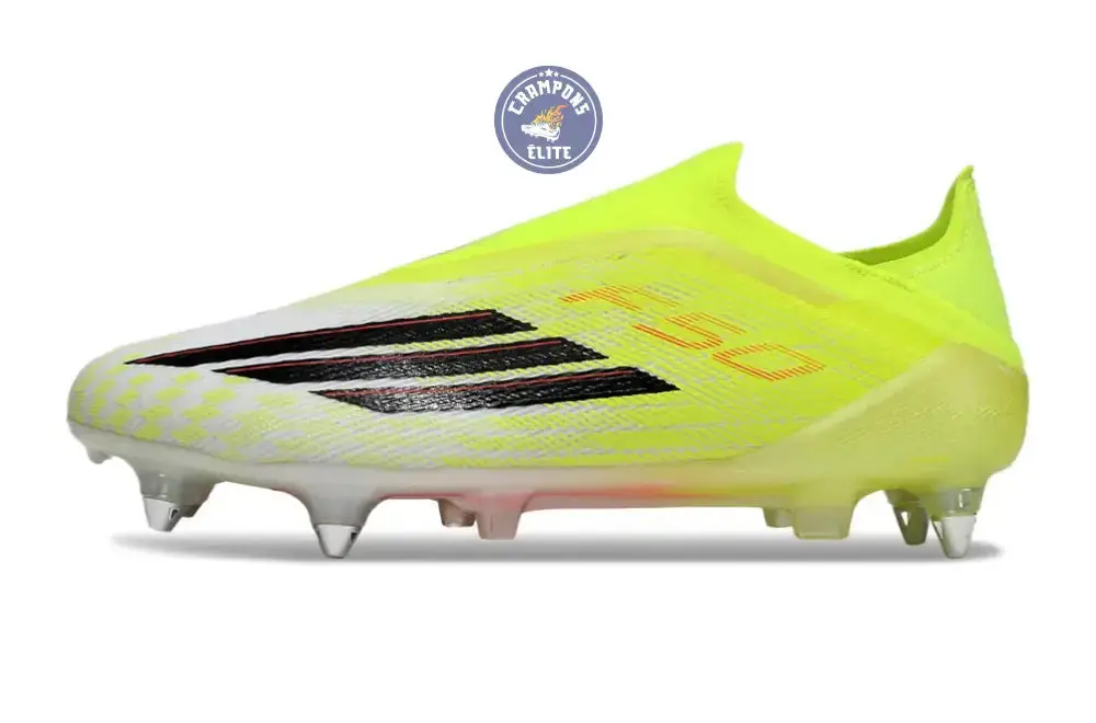 Adidas F50 Laceless Elite SG Born For Goals - Jaune/Noir/Rouge - Image 6