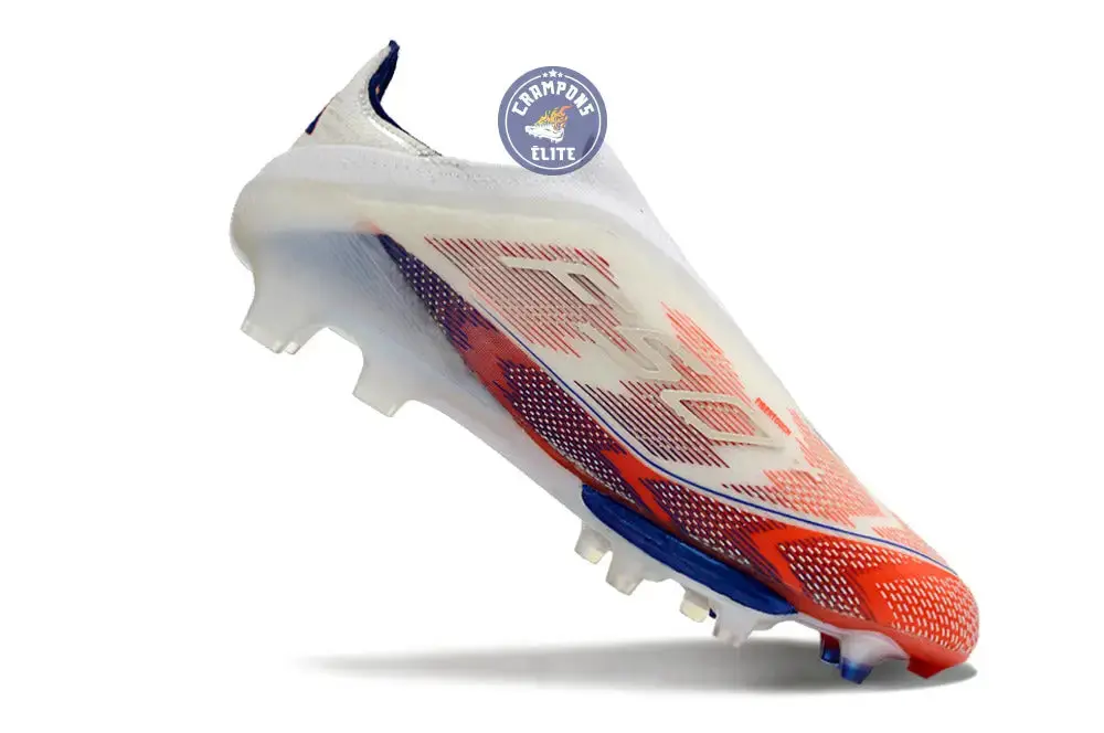 F50 + Laceless FG Advancement - Blanc/Rouge/Bleu - Image 4
