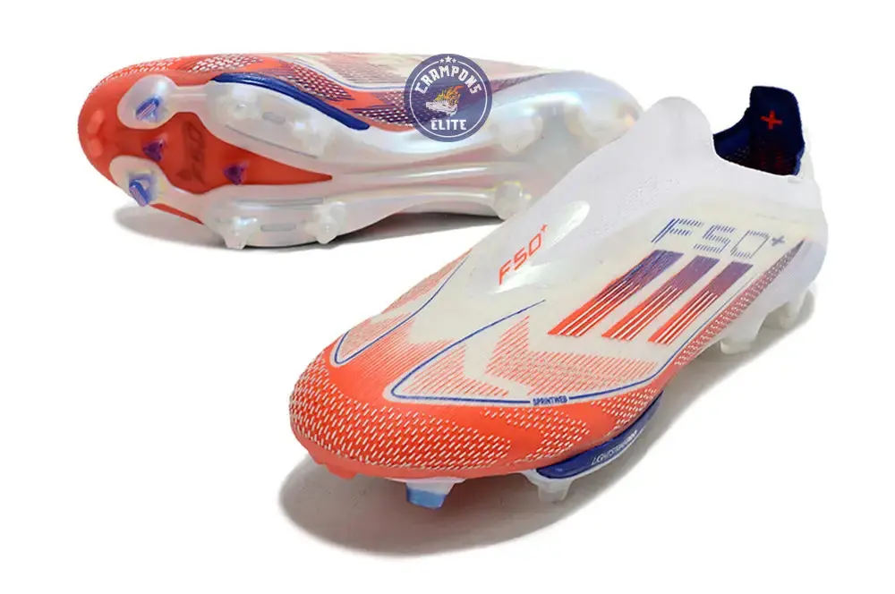 F50 + Laceless FG Advancement - Blanc/Rouge/Bleu - Image 5
