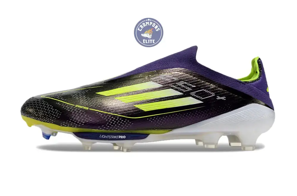 F50 + Laceless FG Fast Reborn - Violet/Blanc/Lucid Lemon ÉDITION LIMITÉE - Image 2