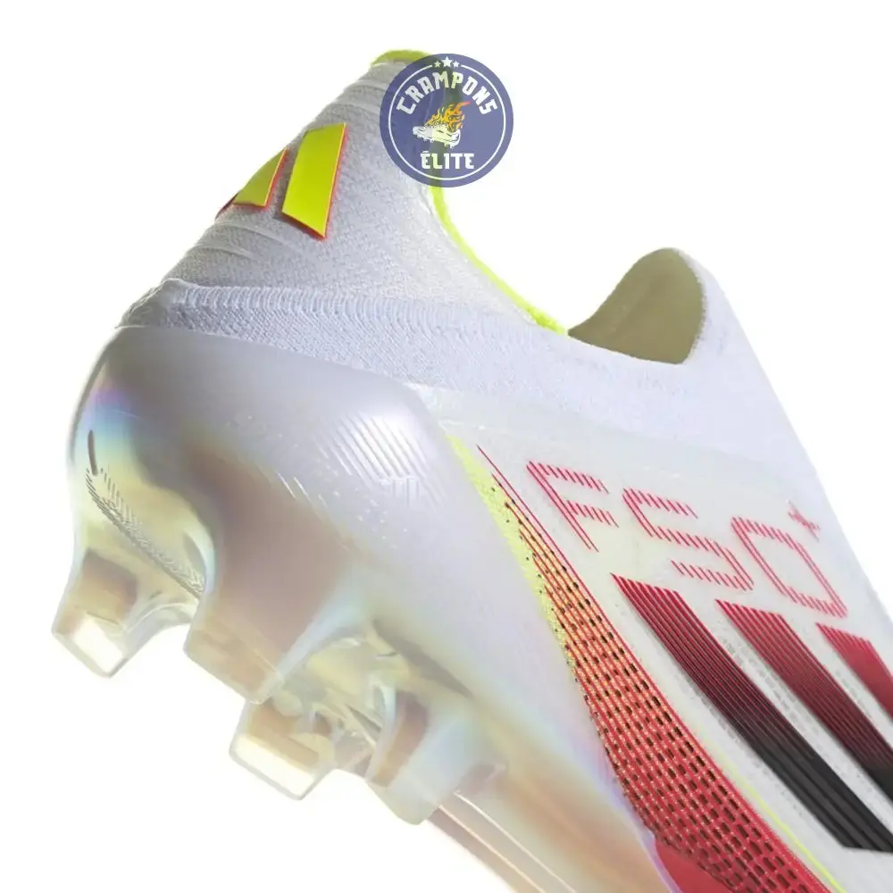 F50 + Laceless FG Pure Victory - Blanc/Noir/Jaune - Image 5