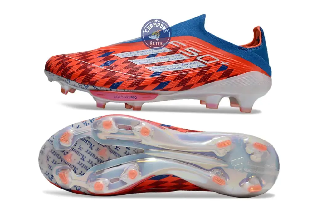 F50 + Laceless FG Thomas Müller Raumdeuter - Rouge/Blanc/Bleu ÉDITION LIMITÉE - Image 2