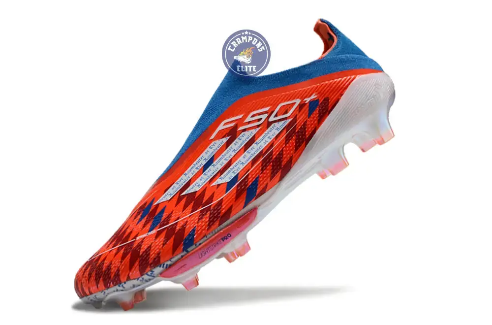 F50 + Laceless FG Thomas Müller Raumdeuter - Rouge/Blanc/Bleu ÉDITION LIMITÉE - Image 5