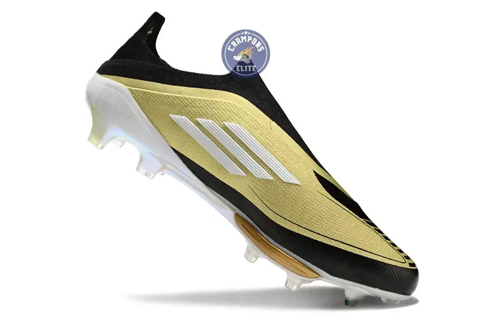 F50 + Laceless FG Triunfo Dorado - Doré/Blanc/Noir - Image 6