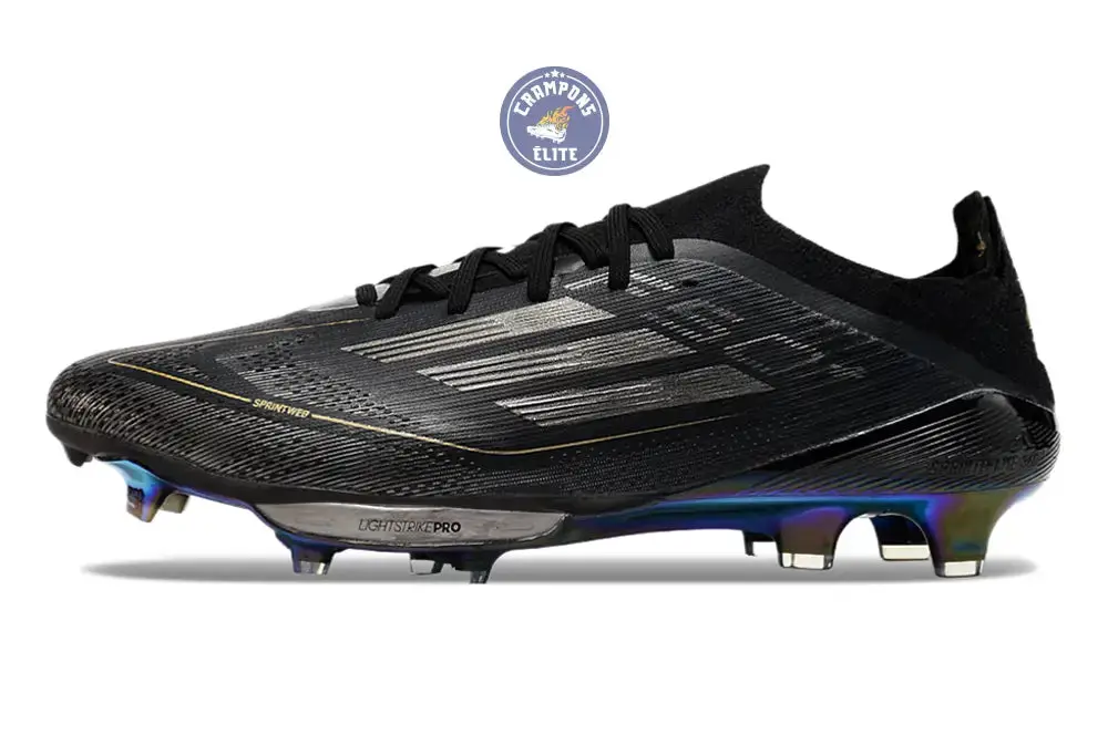 F50+ Lacets FG Dark Spark - Noir/Argenté/Doré - Image 5