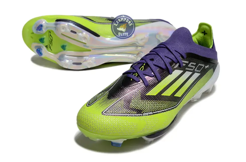 F50+ Lacets FG Fast Reborn - Violet/Blanc/Vert ÉDITION LIMITÉE - Image 2