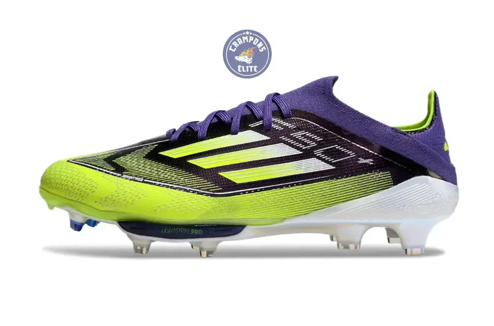 F50+ Lacets FG Fast Reborn - Violet/Blanc/Vert ÉDITION LIMITÉE - Image 5