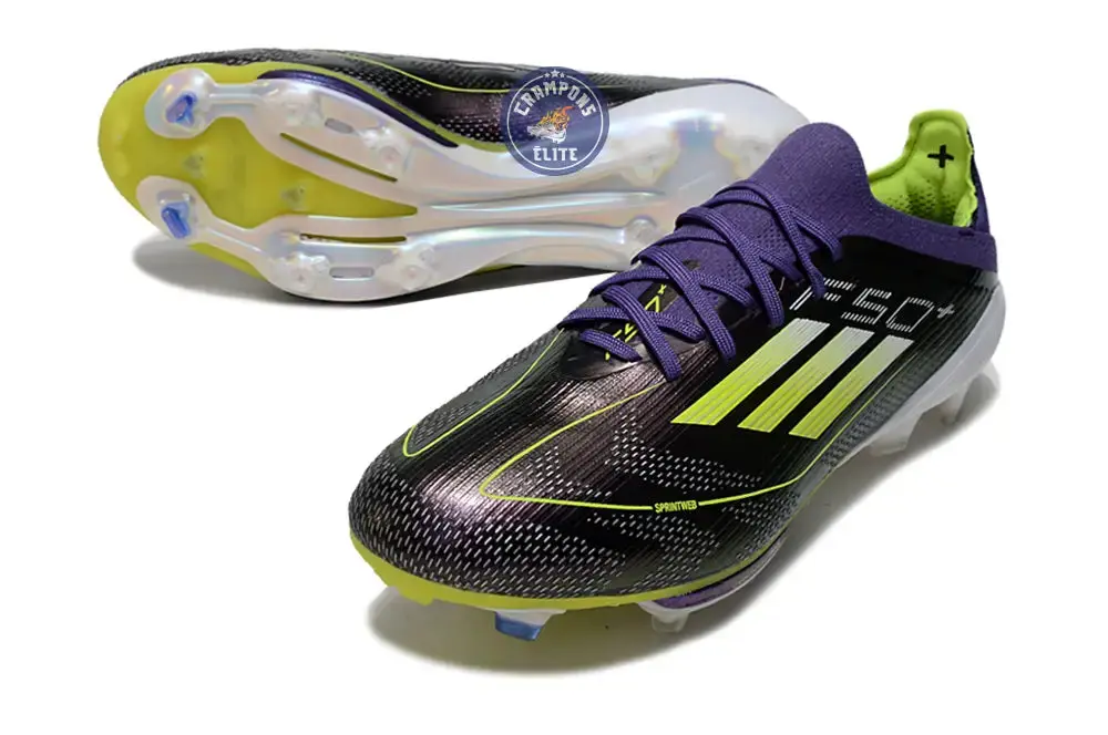 F50+ Lacets FG Fast Reborn - Violet/Blanc/Vert ÉDITION LIMITÉE - Image 2