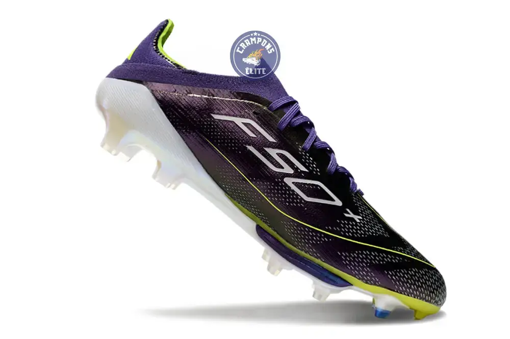 F50+ Lacets FG Fast Reborn - Violet/Blanc/Vert ÉDITION LIMITÉE - Image 3