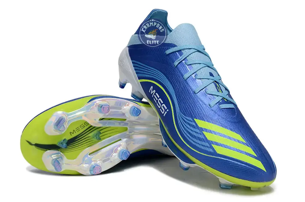 F50+ Lacets FG Messi - Bleu/Jaune - Image 2