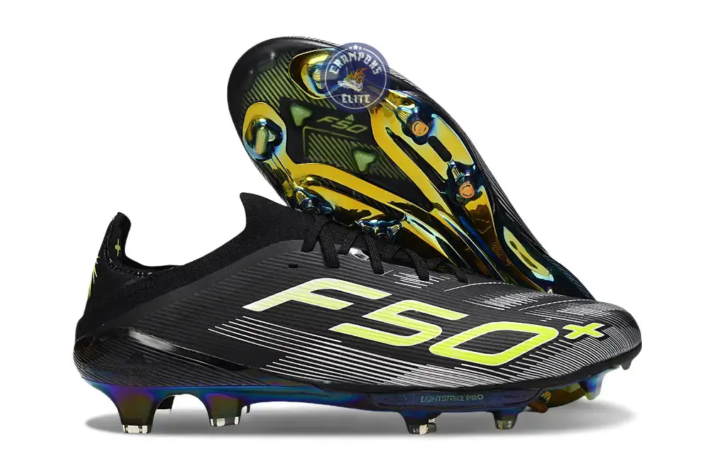 F50+ Lacets FG - Electric Stealth - Noir/Vert fluo