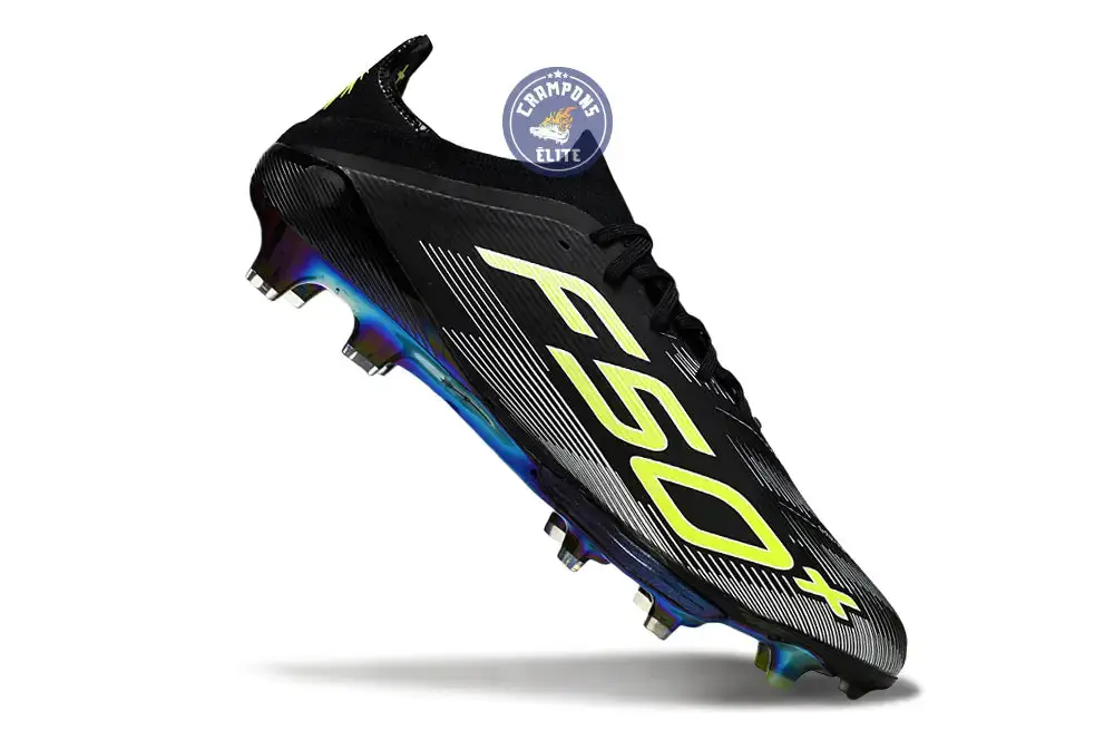 F50+ Lacets FG - Electric Stealth - Noir/Vert fluo - Image 3