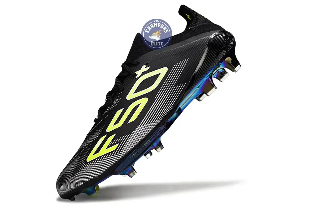 F50+ Lacets FG - Electric Stealth - Noir/Vert fluo - Image 4
