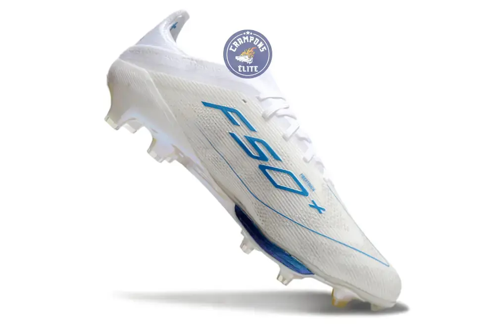 F50+ Lacets FG Polar Victory - Blanc/Argenté/Bleu - Image 3