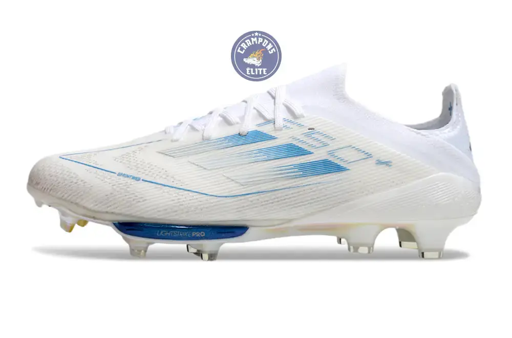 F50+ Lacets FG Polar Victory - Blanc/Argenté/Bleu - Image 5