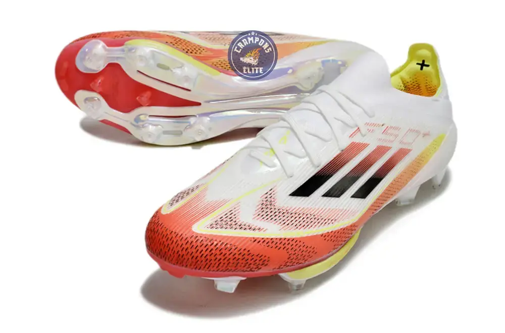 F50+ Lacets FG Pure Victory - Blanc/Noir/Jaune - Image 2