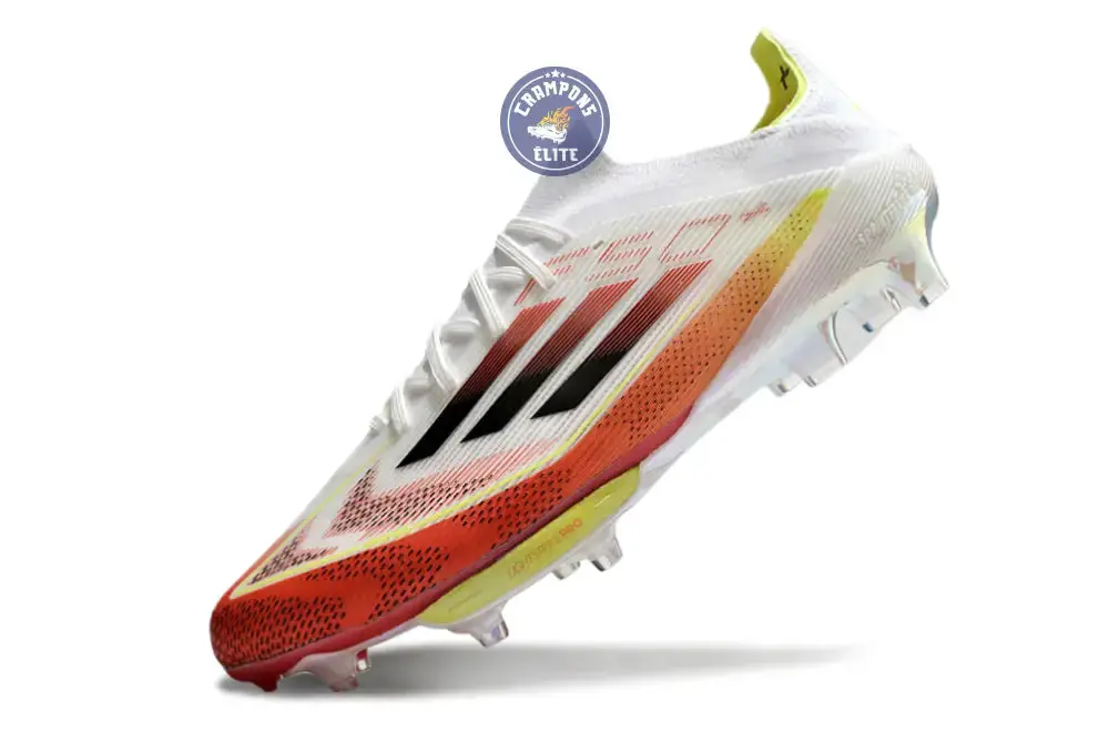 F50+ Lacets FG Pure Victory - Blanc/Noir/Jaune - Image 4