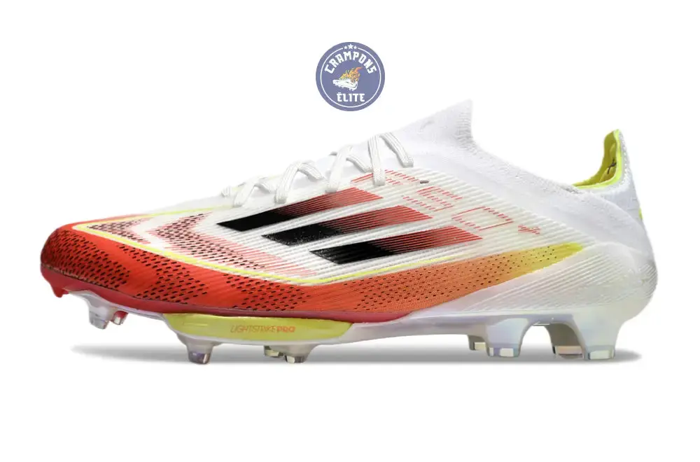 F50+ Lacets FG Pure Victory - Blanc/Noir/Jaune - Image 5