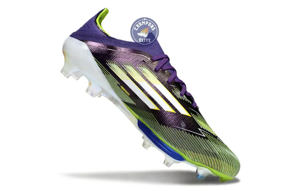 F50+ Lacets FG Radiant Blaze - Violet/Blanc/Vert - Image 3