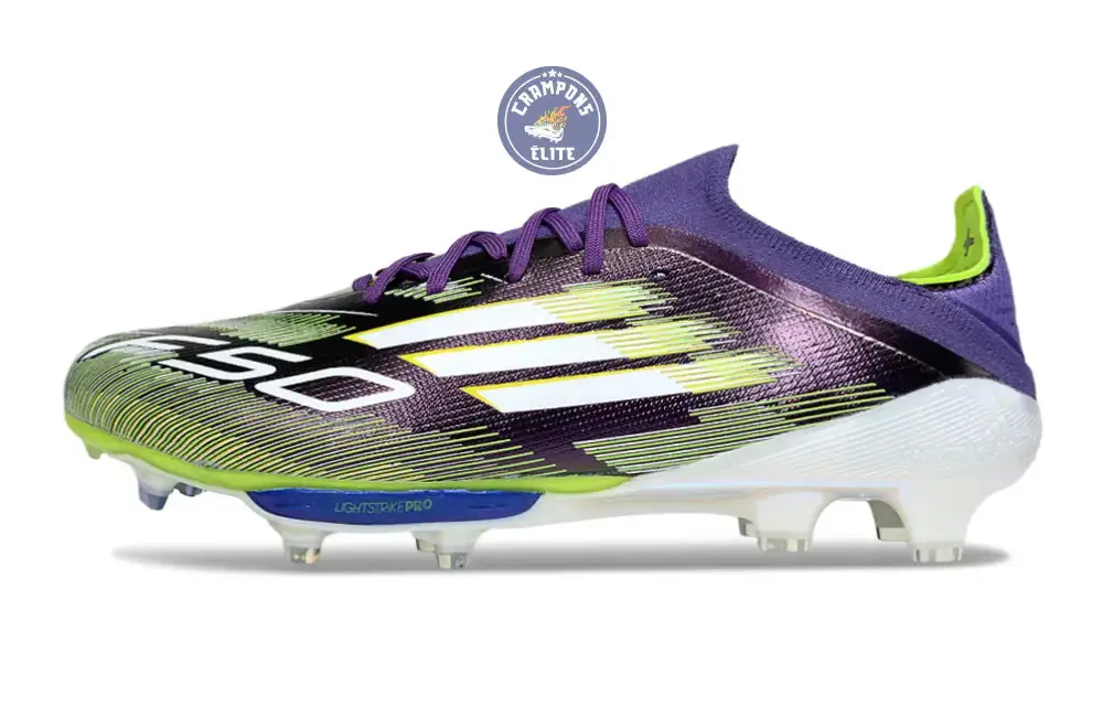 F50+ Lacets FG Radiant Blaze - Violet/Blanc/Vert - Image 5