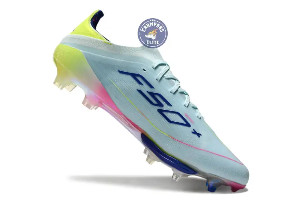 F50+ Lacets FG Stellar Icon - Almost Blue/Bleu/Jaune - Image 3
