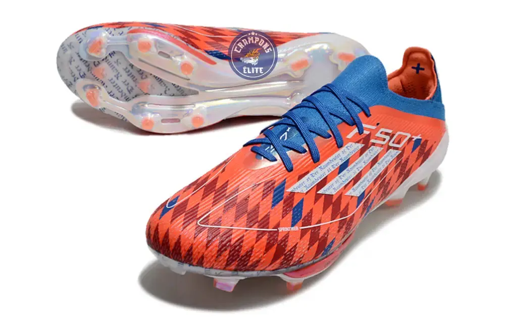 F50+ Lacets FG Thomas Müller Raumdeuter - Rouge/Blanc/Bleu ÉDITION LIMITÉE - Image 2