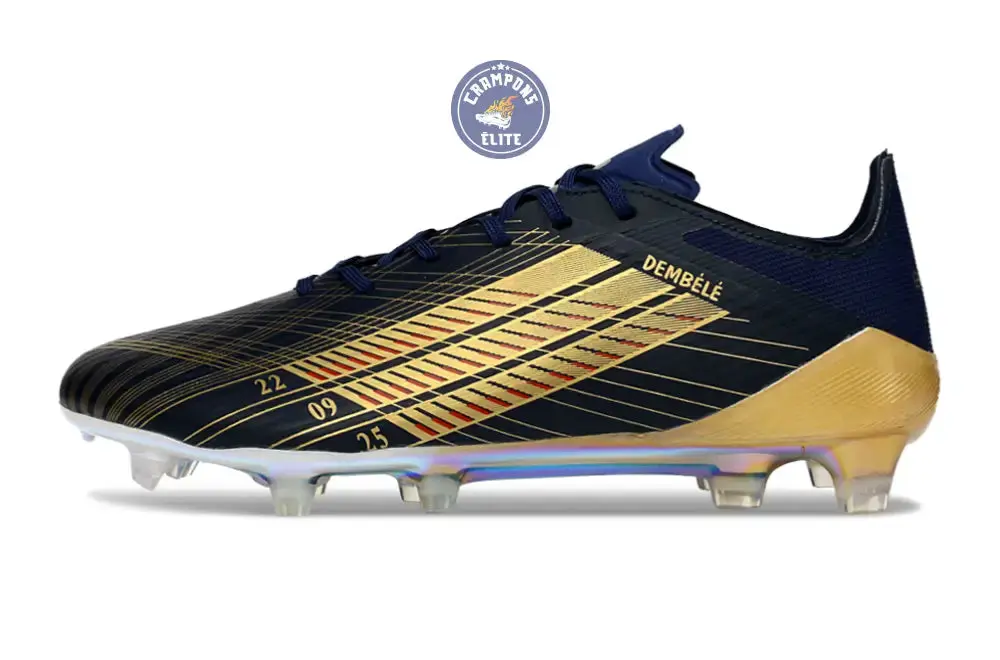 F50 Languette édition speciale OUSMANE DEMBÉLÉ BALLON D’OR - BLEU FONCÉ/OR - Image 4