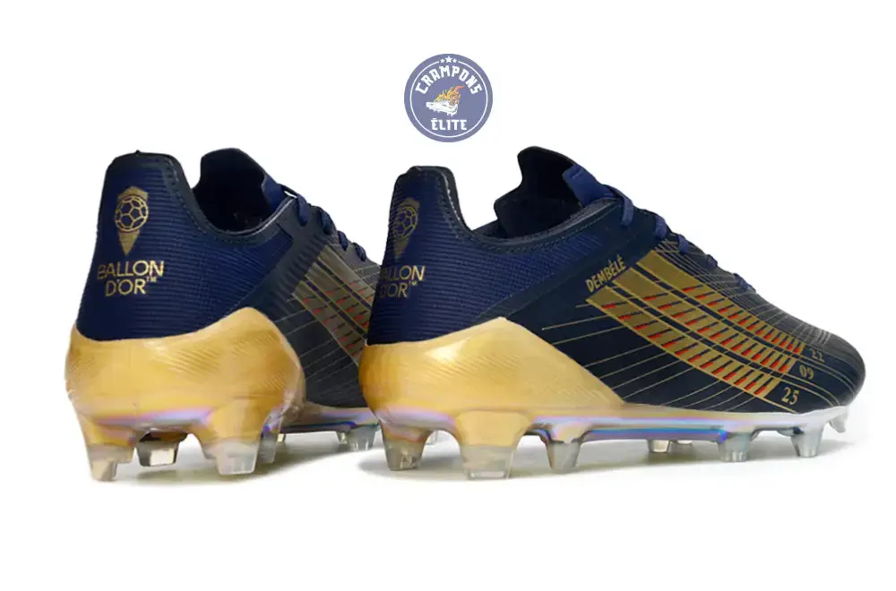 F50 Languette édition speciale OUSMANE DEMBÉLÉ BALLON D’OR - BLEU FONCÉ/OR - Image 7
