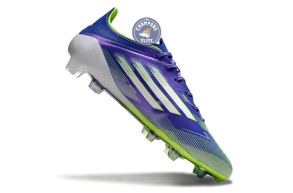 F50 Languette FG - Radiant Blaze - Violet/Bleu/Jaune Fluo/Blanc - Image 3