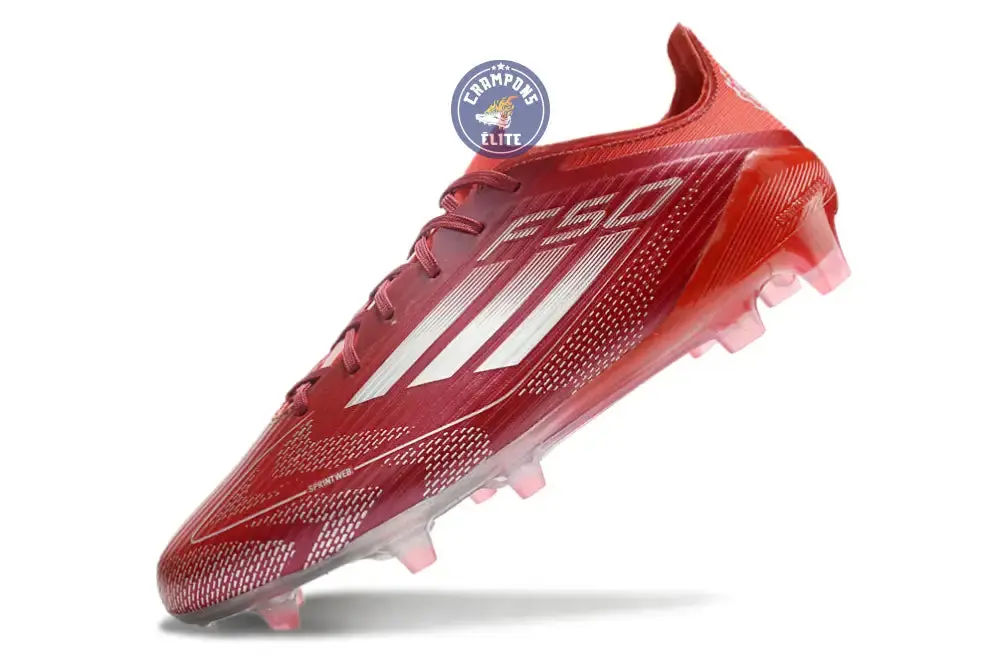 F50 Languette FG - Bordeaux/Rouge/Blanc - Image 4