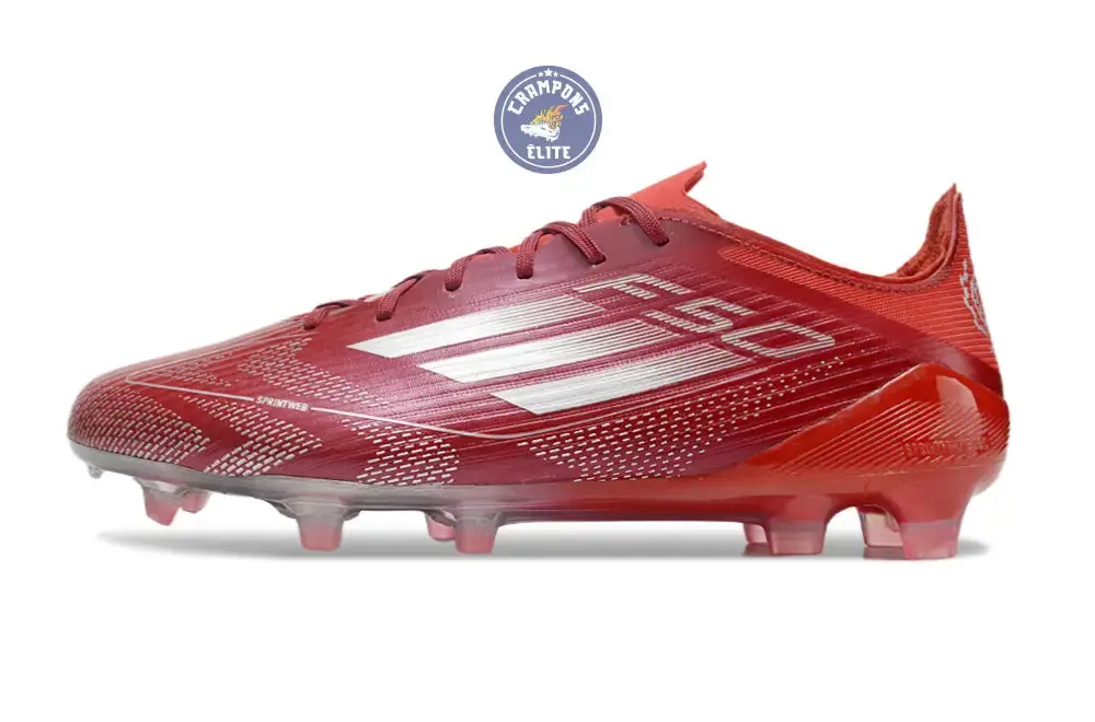 F50 Languette FG - Bordeaux/Rouge/Blanc - Image 5