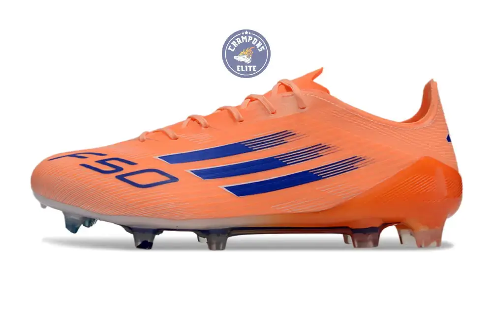 F50 Languette FG Coral Blaze - Orange/Bleu - Image 2