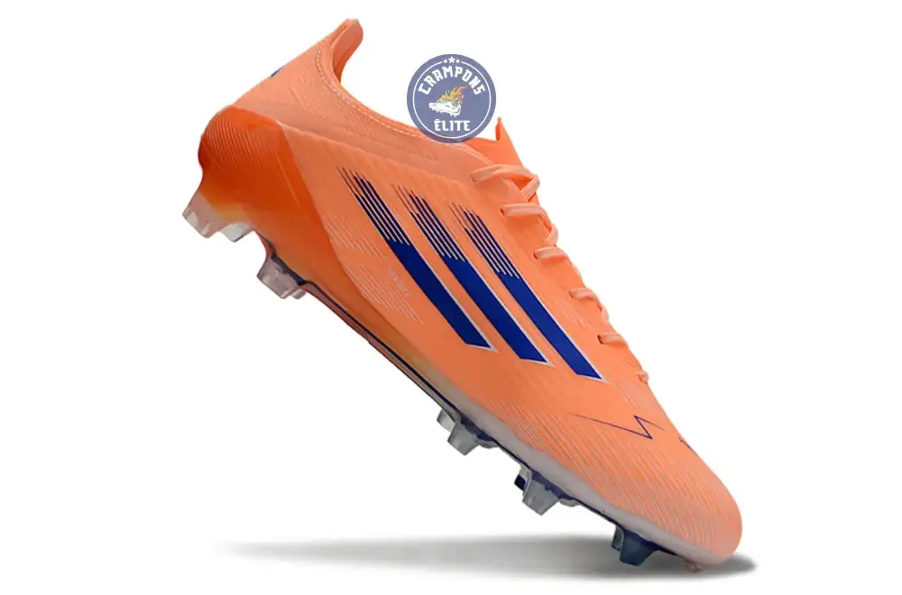 F50 Languette FG Coral Blaze - Orange/Bleu - Image 4