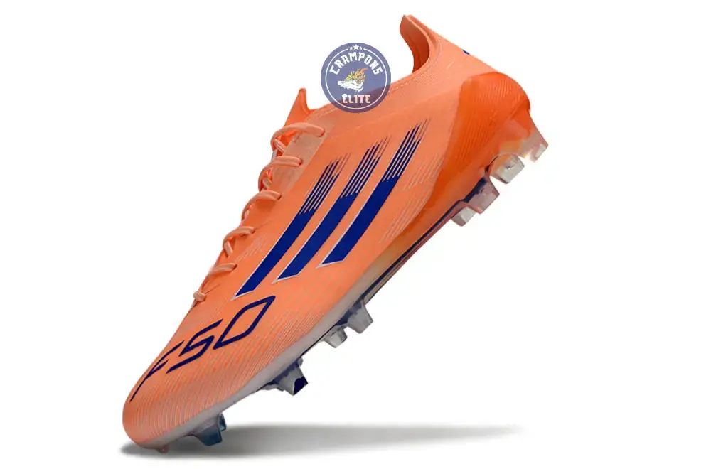 F50 Languette FG Coral Blaze - Orange/Bleu - Image 5