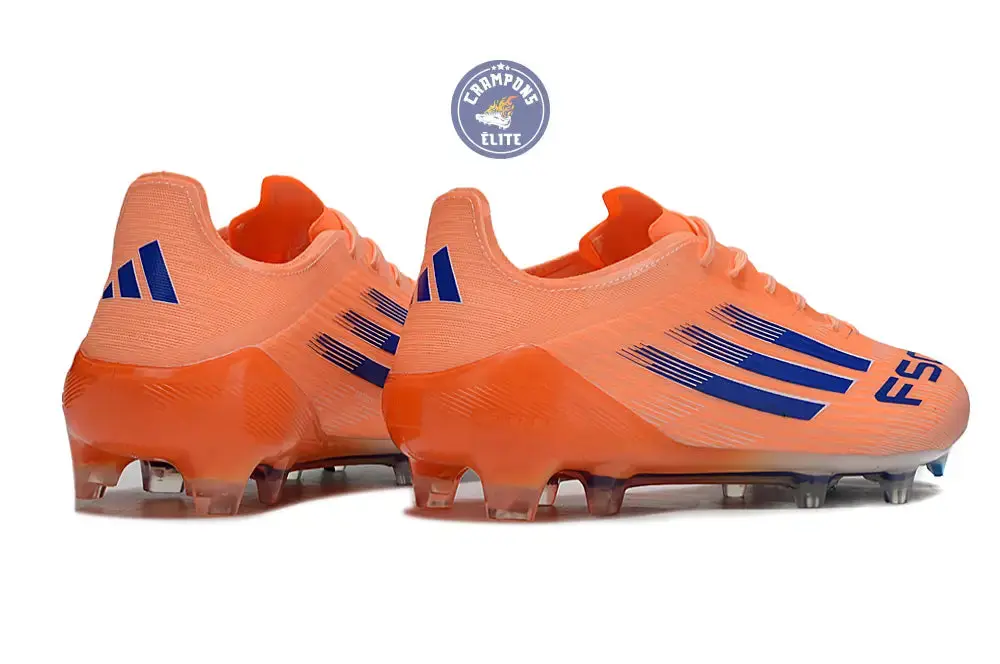 F50 Languette FG Coral Blaze - Orange/Bleu - Image 6