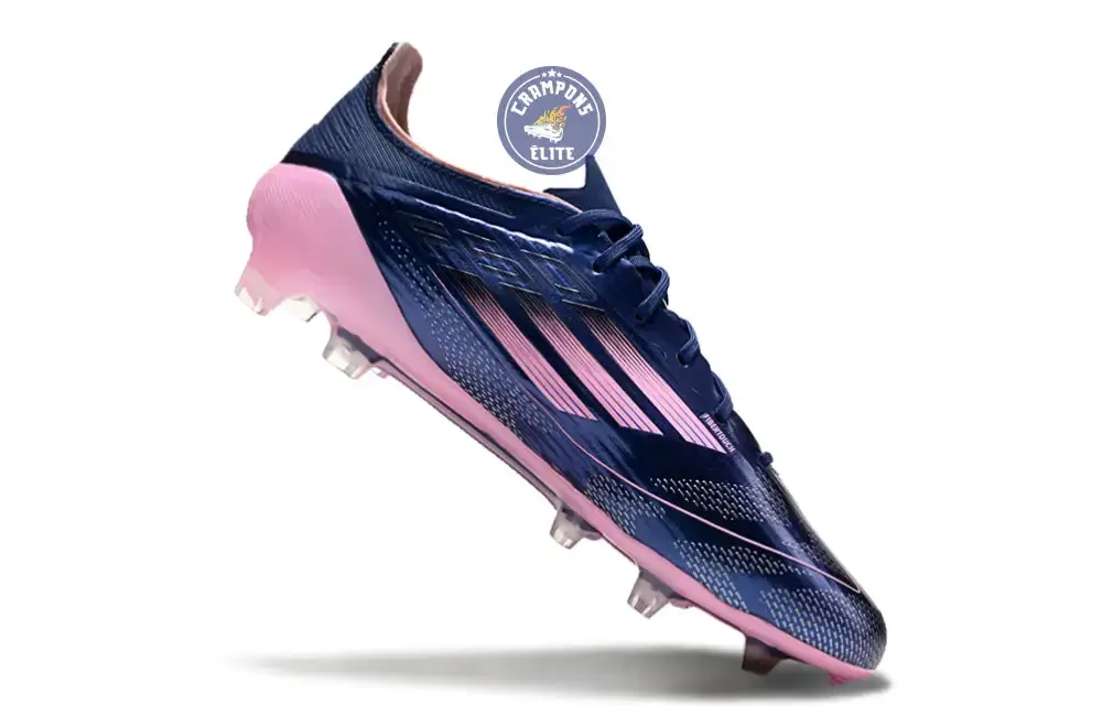 F50 Languette FG - Bleu Foncé/Rose - Image 3