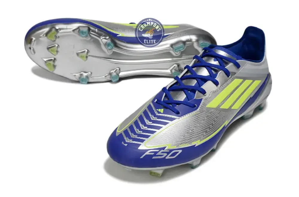 F50 Languette FG La Vida Rapida - Argenté/Jaune/Bleu - Image 2