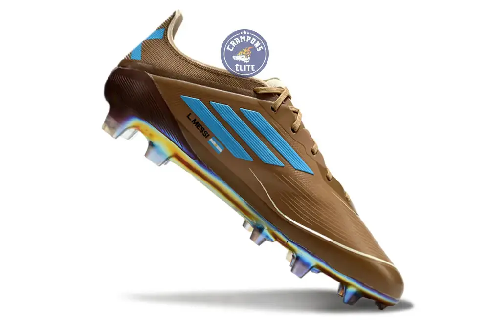F50 Languette FG Messi X Bad Bunny Elite FG - Cardboard/Blanc/Turquoise ÉDITION LIMITÉE - Image 3