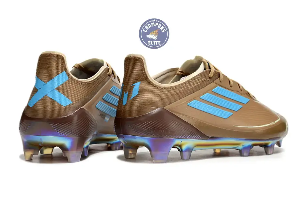 F50 Languette FG Messi X Bad Bunny Elite FG - Cardboard/Blanc/Turquoise ÉDITION LIMITÉE - Image 6