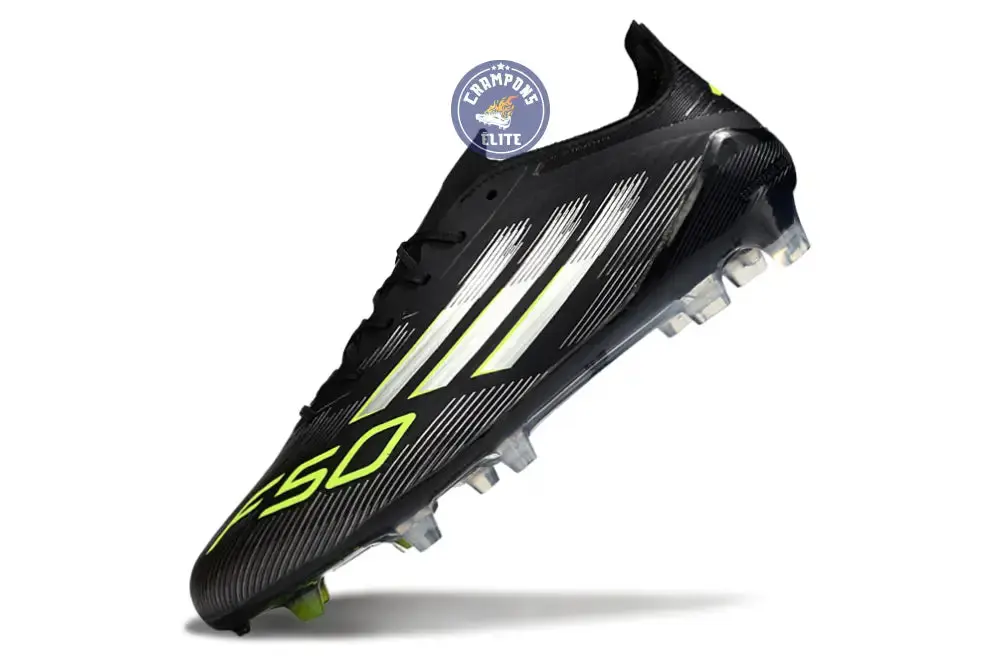 F50 Languette FG - Electric Stealth - Noir/Blanc/Jaune Fluo - Image 4