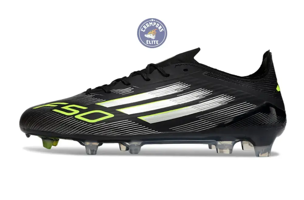 F50 Languette FG - Electric Stealth - Noir/Blanc/Jaune Fluo - Image 5